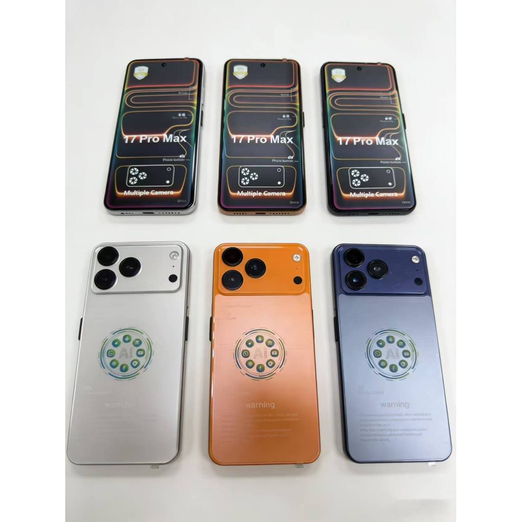 Android 4G iP 17 Pro Max hdc Super Premium Android11 Garansi bisa behasa Indonesia 6.9inch