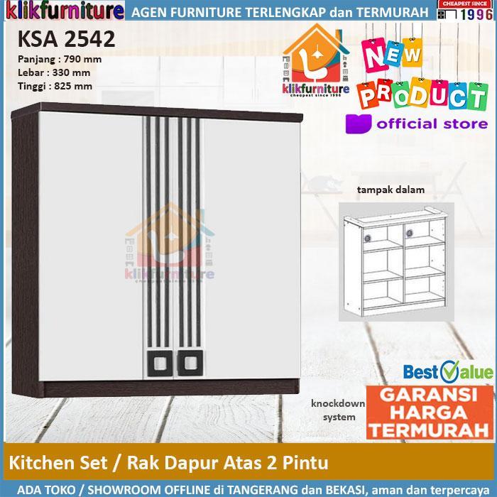 KSA 2542 Graver kitchen Set Pintu 2 Atas Infinity