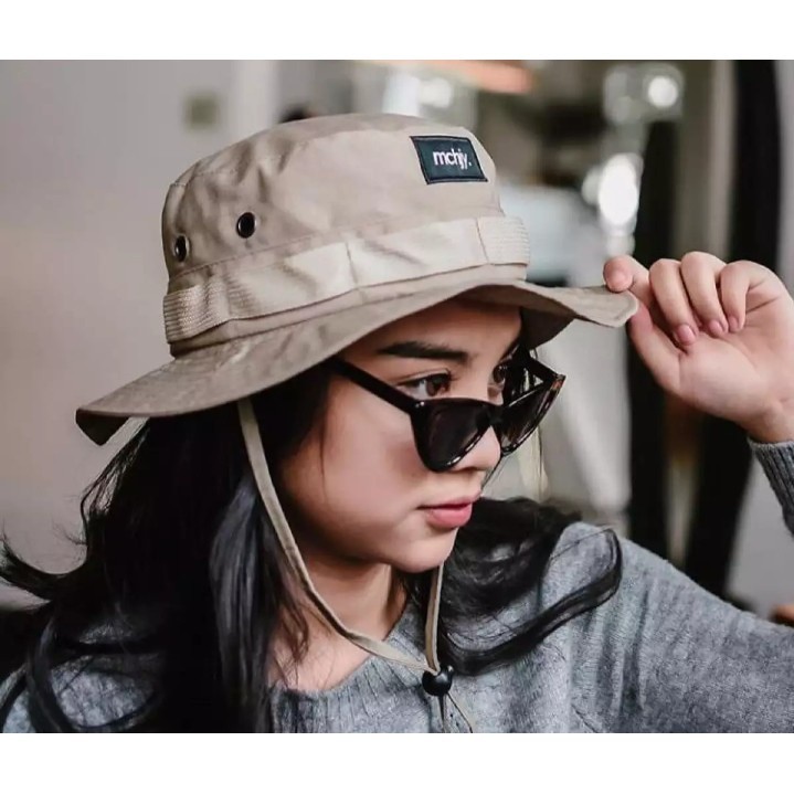 Rei Fashion - Topi Rimba Pria Wanita/ Topi Hiking outdoor/ Topi Gunung Terlaris/ Topi Mancing