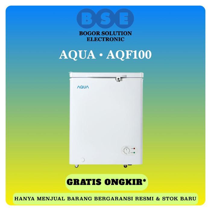FREEZER 100 LITER AQUA AQF100 | AQUA CHEST FREEZER 100L AQF-100W
