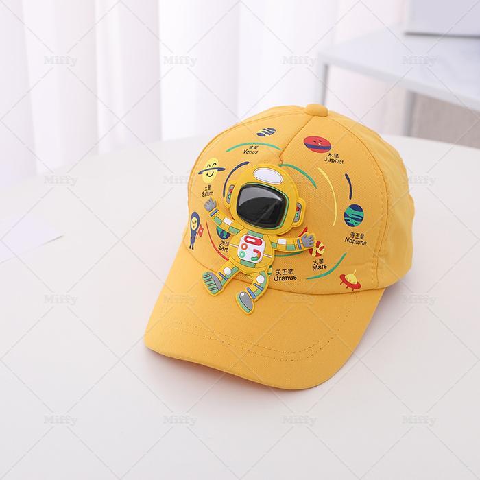 KIDLYFE Miffy - Topi Baseball Cap Anak Karakter Astronout Topi Anak Pelindung Sinar Matahari topiana