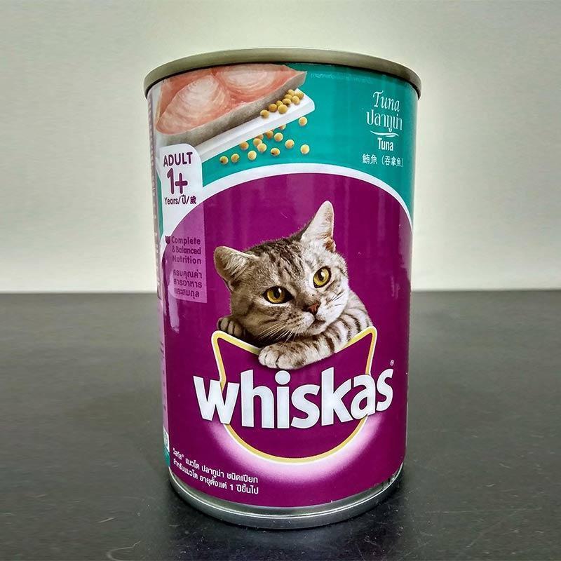 Makanan Kucing Whiskas Kaleng 400 gram / Whiskas Kaleng |Makanan Basah Kucing | Tuna | Expired Lama
