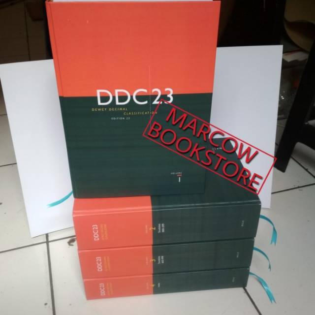 Buku DEWEY DECIMAL CLASSIFICATION VOL 1234 DDC 23