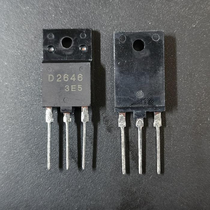Part Transistor D2646 2SD2646 Color TV Horizontal Deflection Output
