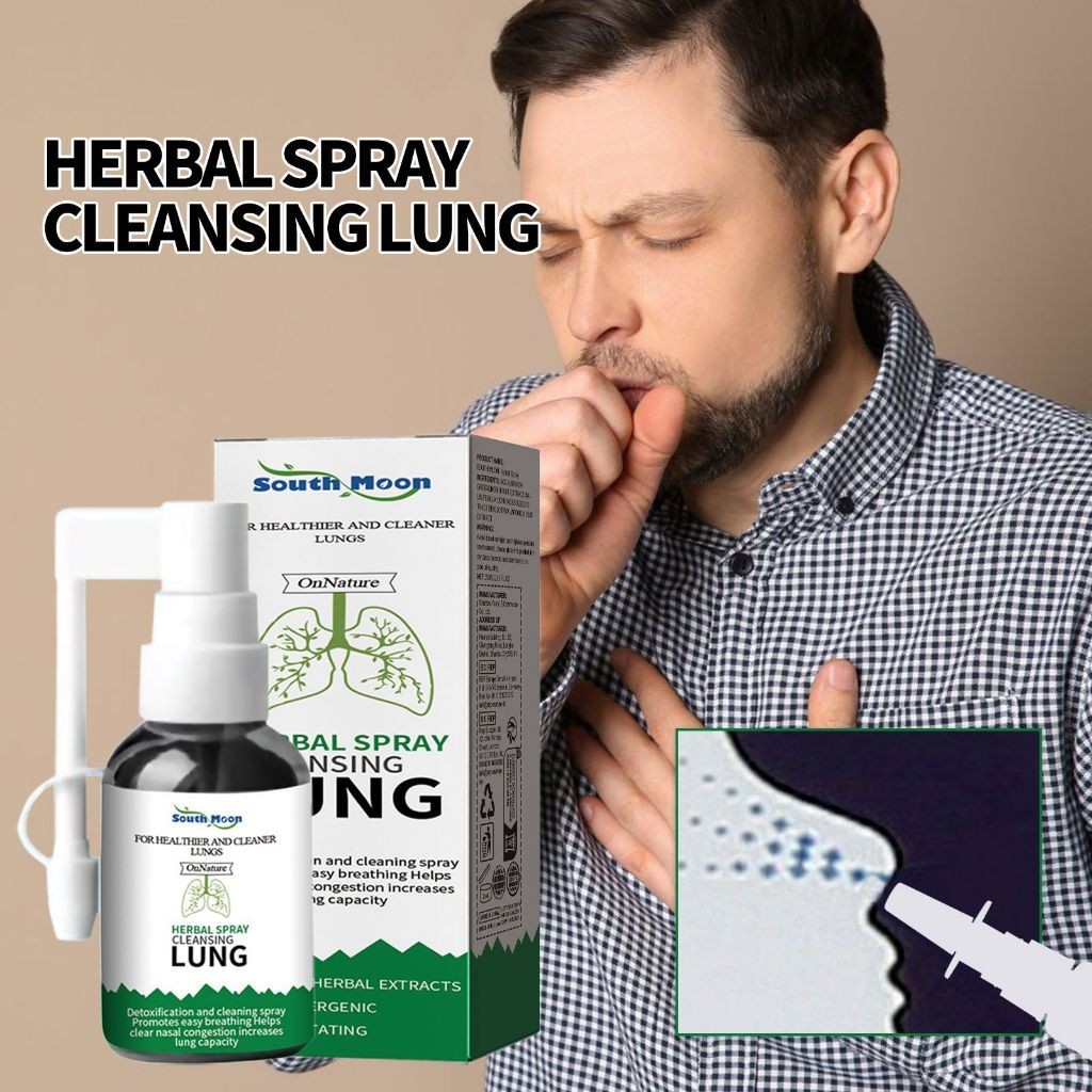 South Moon Semprotan Tenggorokan Herbal 20ml - Untuk Melegakan Tenggorokan Dan Hidung Tidak Nyaman S