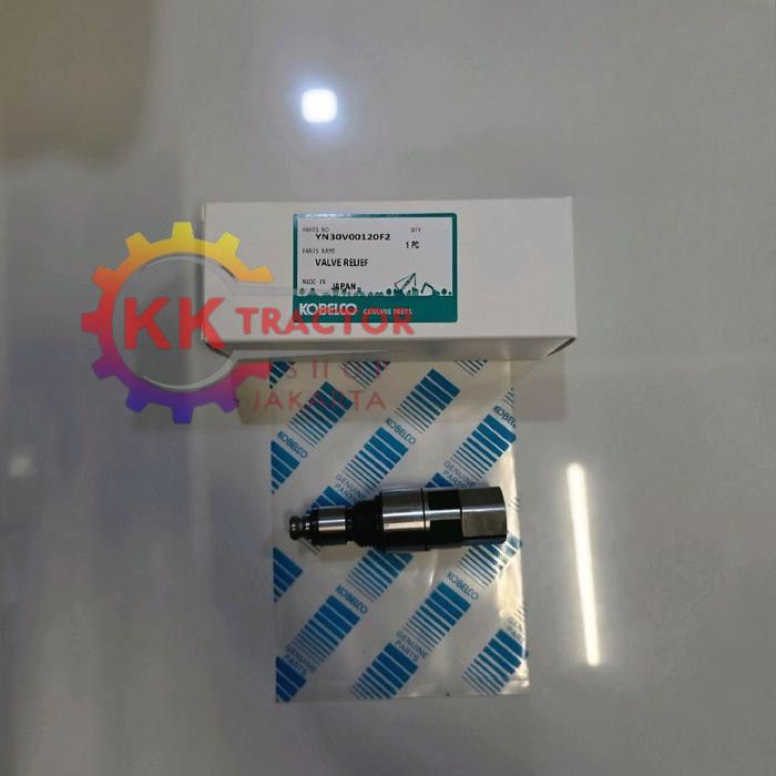 YN30V00120F2 VALVE RELIEF SK200 KOBELCO