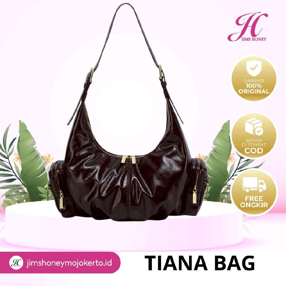JIMS HONEY TIANA BAG TAS BAHU WANITA TOTE BAG BESAR KULIT CEWEK