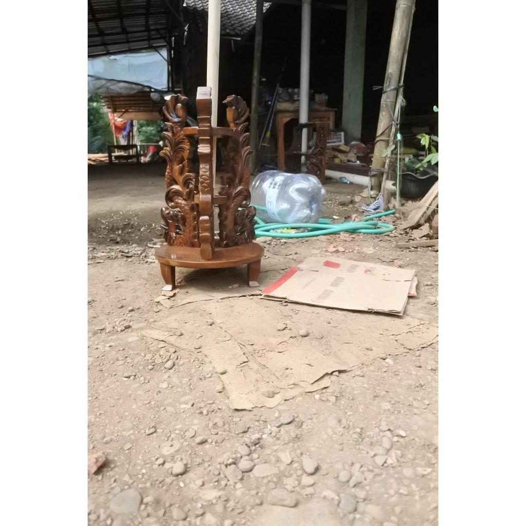 jagrak Pusaka pataka bendera ukiran naga halusan hrg murah BM