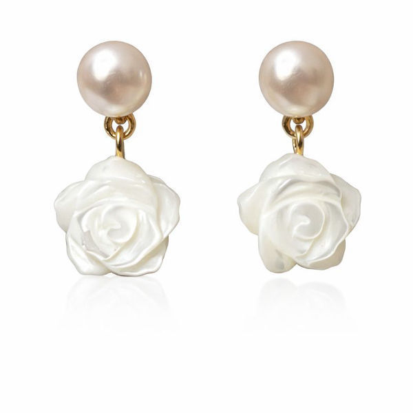 [NEW] LILARA Giwang Emas Tata Mutiara Tawar Asli Lombok