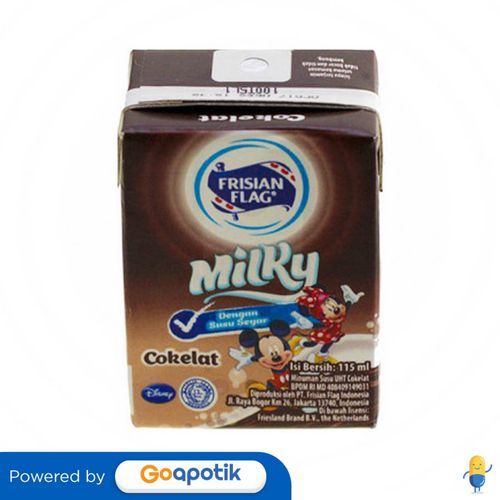 Frisian Flag Milky Susu Rasa Cokelat 115 Ml