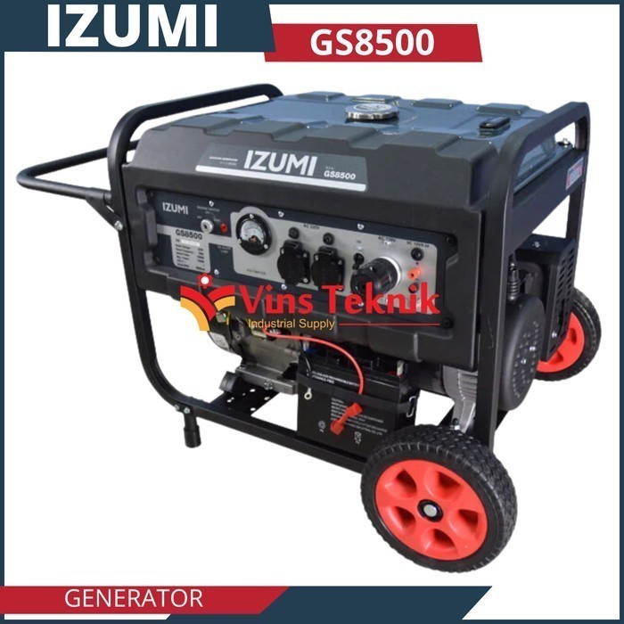 Mesin Genset Listrik 7500 watt Genset Bensin Generator Listrik IZUMI GS8500 GS 8500