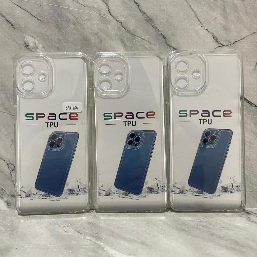 Space Original SoftCase SAM A17 A07 A13 5G A04S A04 A04E Case Bening Grey Clear SPACE TPU Premium