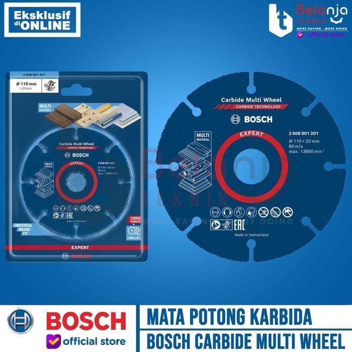 Bosch Mata Potong Kayu Plastik Carbide Multi Wheel Multipurpose 4 Inch- AP