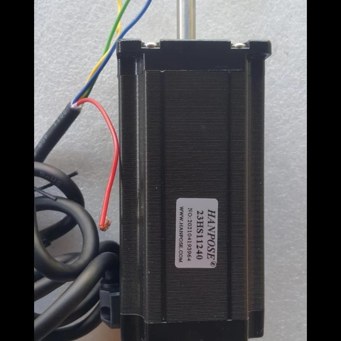 Motor Nema 23 as 8mm torsi 30kg.cm 23HS112400 nema 23 hanpose nema23