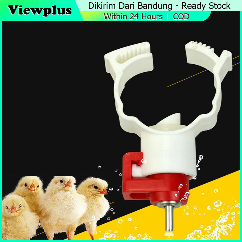 10 Pcs Nipel Bebek Alat Minum Bebek Nipple Nipel Nepel Drinker Ayam Puyuh Unggas Otomatis