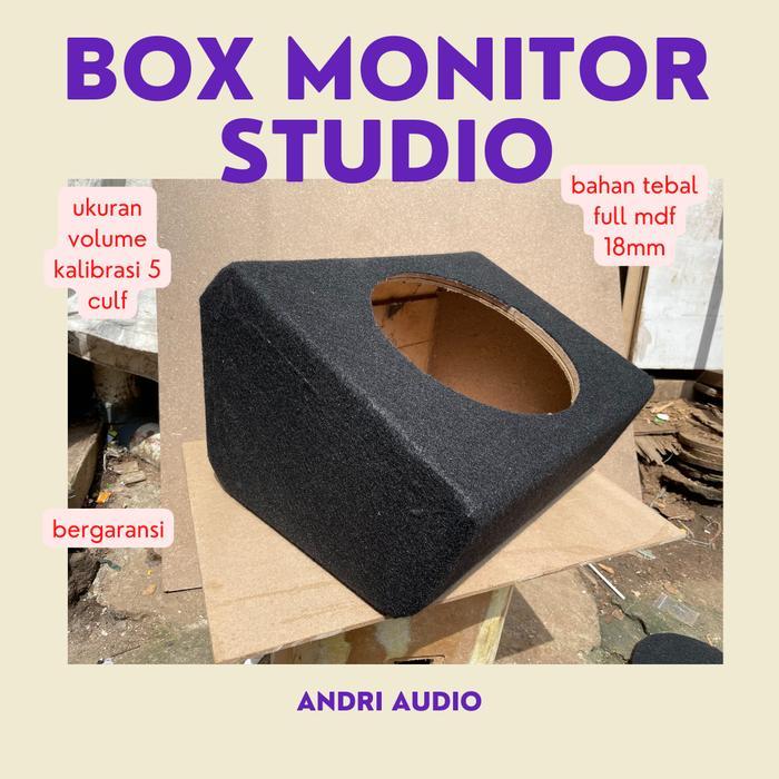 Box monitor speaker subwoofer 12 in inch dan 10 inch in - 10 inch