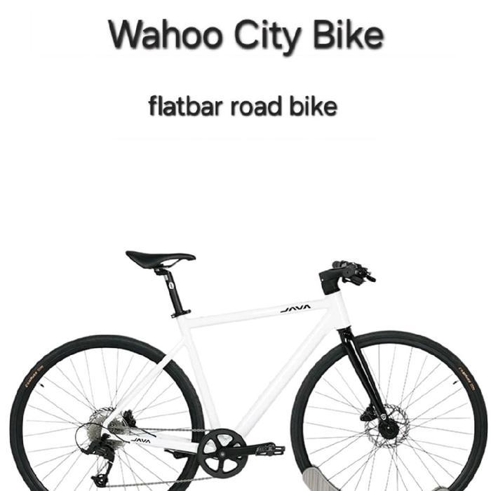 Sepeda JAVA WAHOO CITY BIKE 1x9 Speed Alloy Clean Look Disc Brake Hydraulic / Hybrid Rigid Bike Road