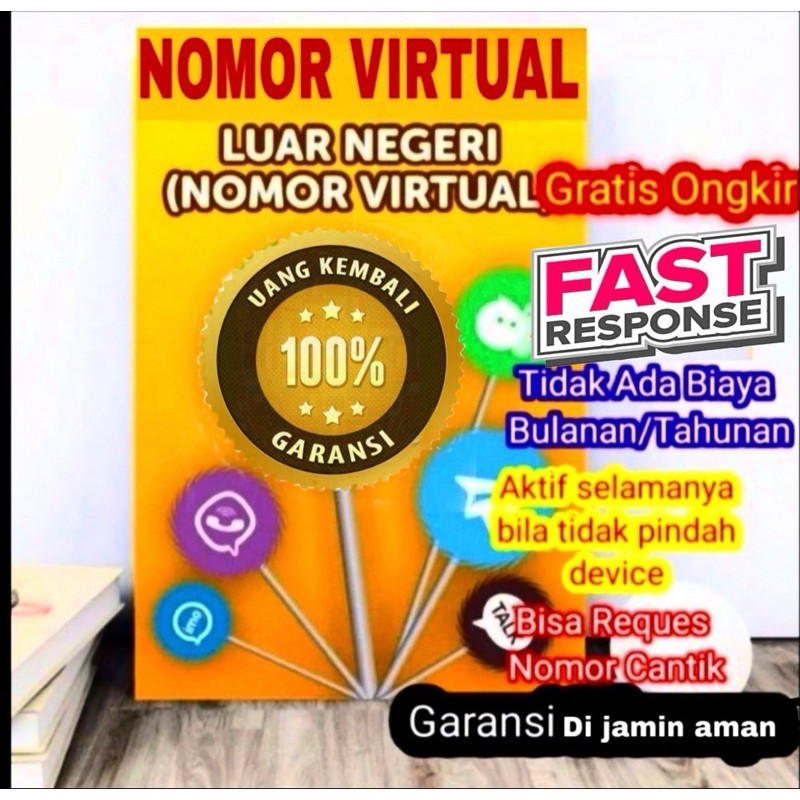 Nomor Luar Untuk Verif Akun