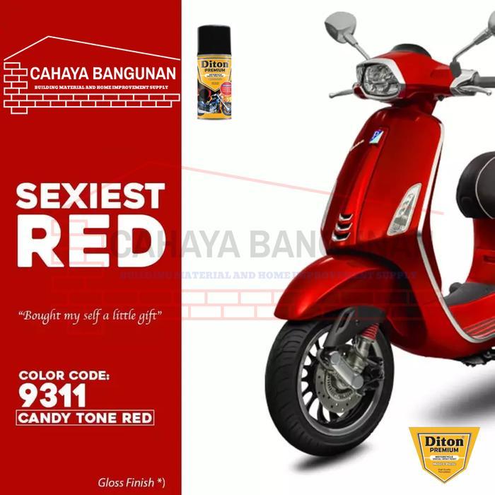 Pylox DITON PREMIUM Candy Tone Red 9311 Candy Candi Merah Transparan