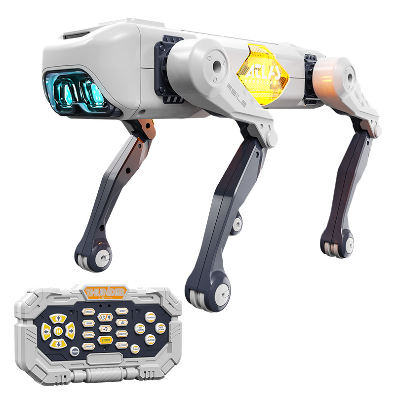 Electric RC Intelligent Robot Dog Multifunction RC Mechanical Dog Educational Toy Bionic Smart Robot