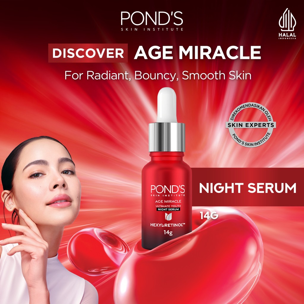 Jakarta Fashion Week 2025 - Pond's Age Miracle Hexyl Retinol: Niacinamide + Hexylresorcinol + Retino