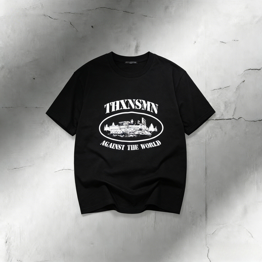 Tshirt Moany Black  Thanksinsomnia Kaos Unisex S-XXXL