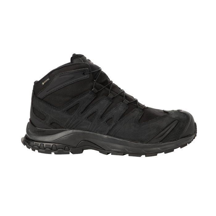 SALOMON - XA FORCES MID WIDE GORE-TEX EN, Unisex Tactical Boots, Black / Black / Black - Tactical Bo