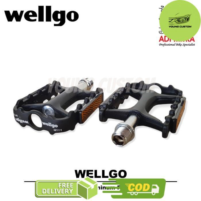 Wellgo M111 Aluminum Pedal Bearing Sepeda MTB - Spesifikasi