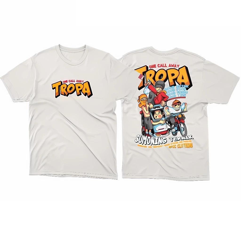 Epic Clothing Streetwear - Kemeja TROPA - 100% - Pakaian Pria - Pakaian LokalEpic Clothing Streetwea