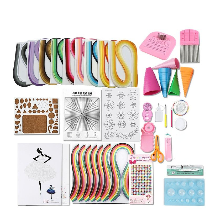 Paper Quilling Set Quilling Paper Handmade Material Package Y Starter Professional Complete Kit Quiv