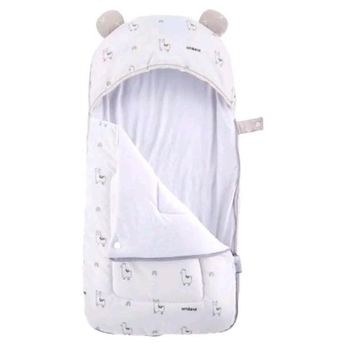 Omiland selimut bayi alpaca series - Cream, Harga
