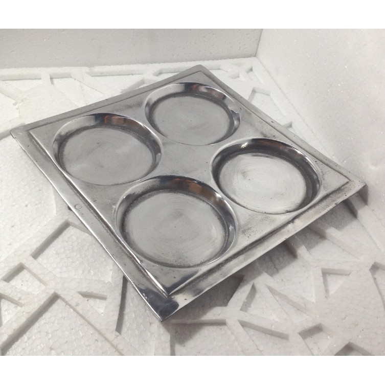CETAKAN KUE LEKER MARTABAK MANIS MINI/CETAKAN WAJAN MARTABAK MINI LEKER KUE KASMIR 4 LUBANG ALUMUNIU