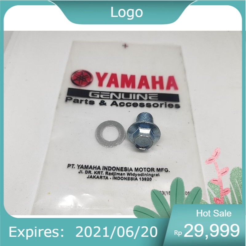 COD BAUT TAP OLI . BAUT PEMBUANGAN OLI MESIN BAWAH YAMAHA MIO / VEGA / JUPITER / SCORPIO / NMAX / AE