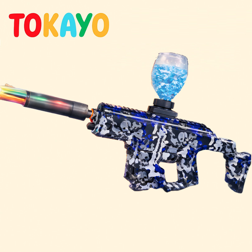 Tokayo Mainan Water Gel Blaster Elektrik VECTOR M416 Otomatis Anak Laki Laki Kado Ulang Tahun SNI
