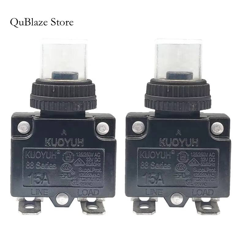15A Portable Power Station 32VDC Mini Kuoyuh 88 Series Circuit Breaker