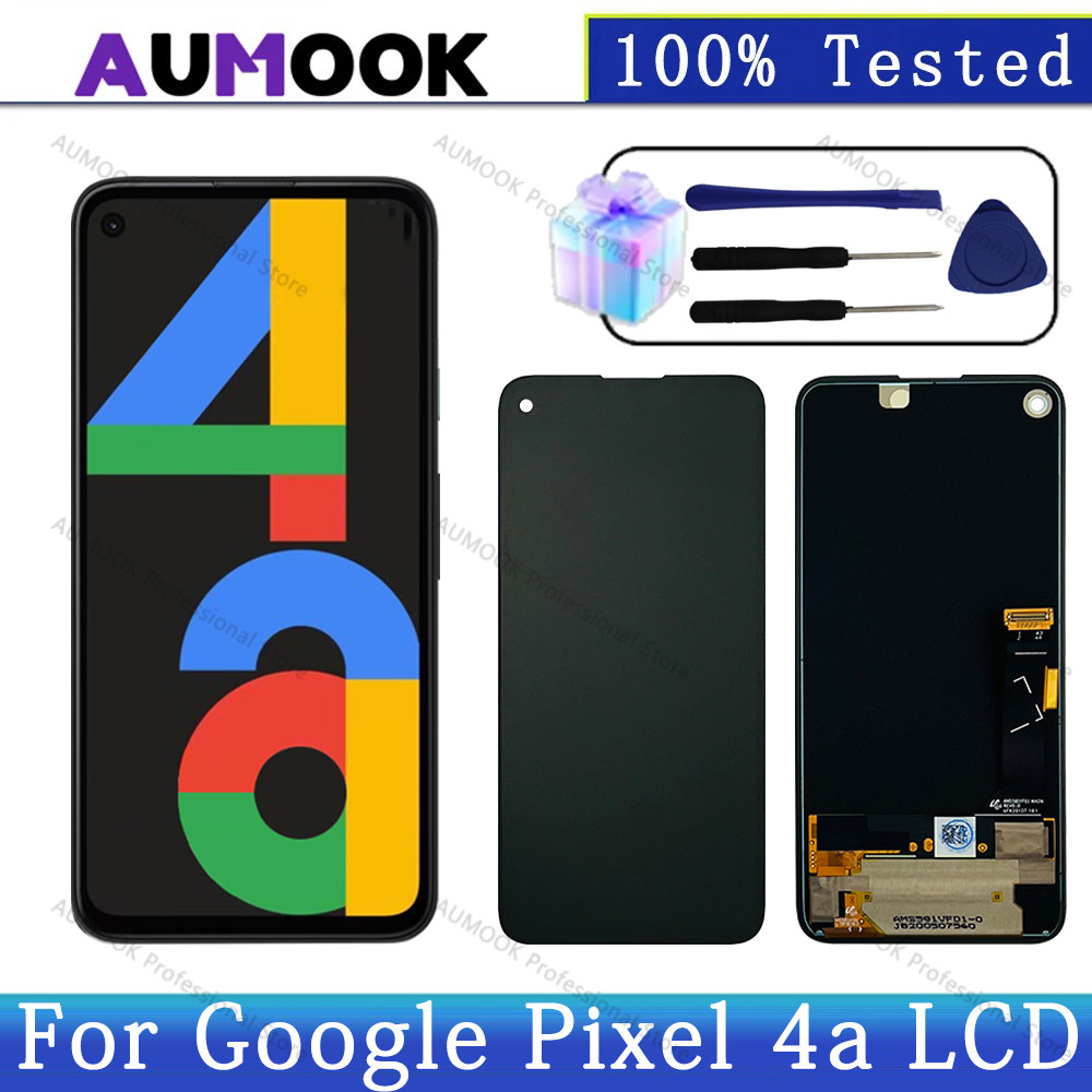5.8“ OLED For Google Pixel 4a LCD Screen gitizer G025J GA02099 G025N splay For Pixel 4a 4G LCD splay