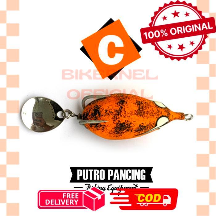 Lure Lure Bufo Togok Soft Frog - Orange -biken