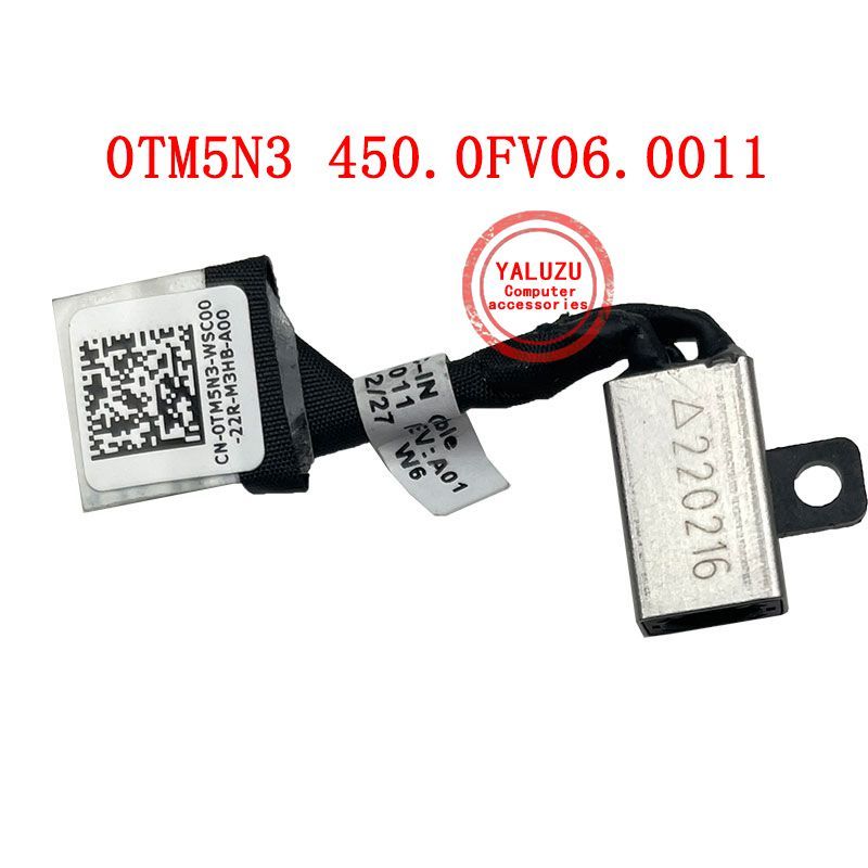 New Laptop DC Power Jack Cable For Dell Latitude 3400 3500 piron 5584 5583 P86F P85F 0TM5N3 450.0FV0