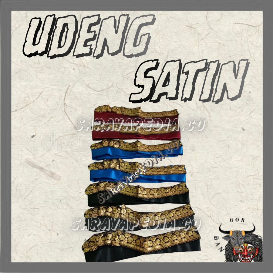 Udeng Dadi Satin/udeng Celeng/Udeng Jaranan GBT