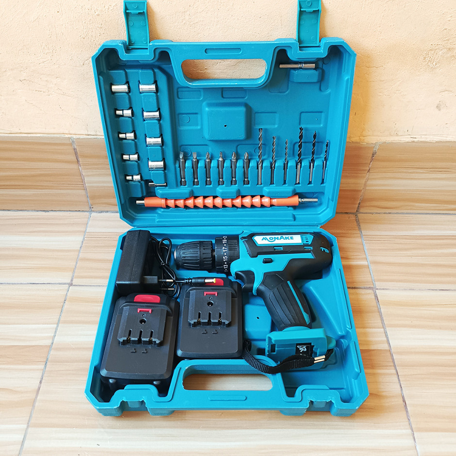 cordless impact drill 36V monake / mesin bor batery