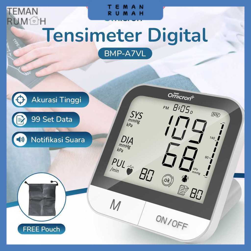 TaffOmicron Tensimeter Digital Pengukur Tekanan Darah English Voice - BMP-A7VL