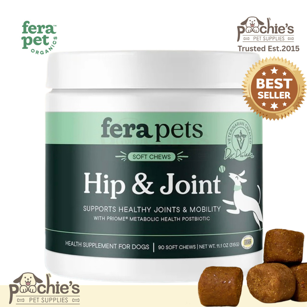 [POOCHIES SUPPLIES] Fera Pets Organic - Supplement persendian anjing - FERA HIP + JOINT