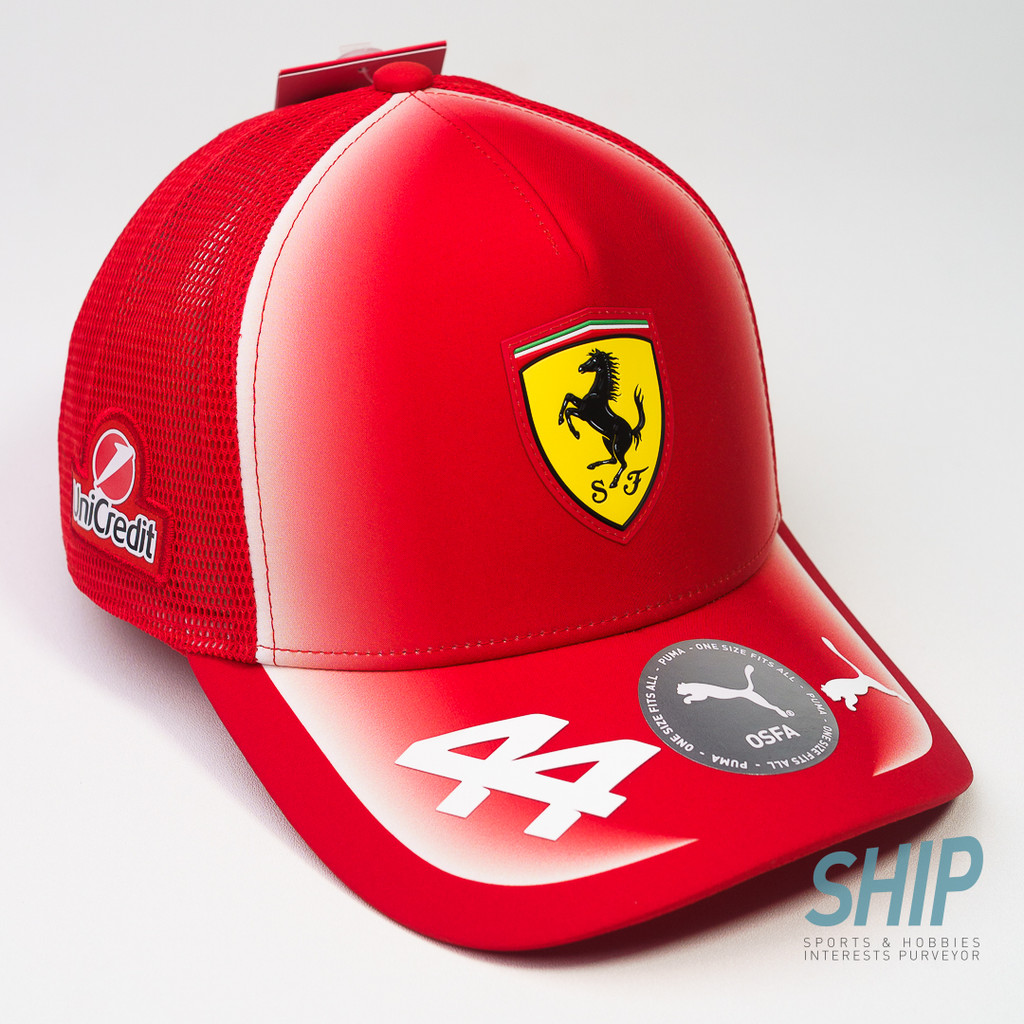 2026 Ferrari HAMILTON trucker cap f1 formula 1 original topi lewis scuderia