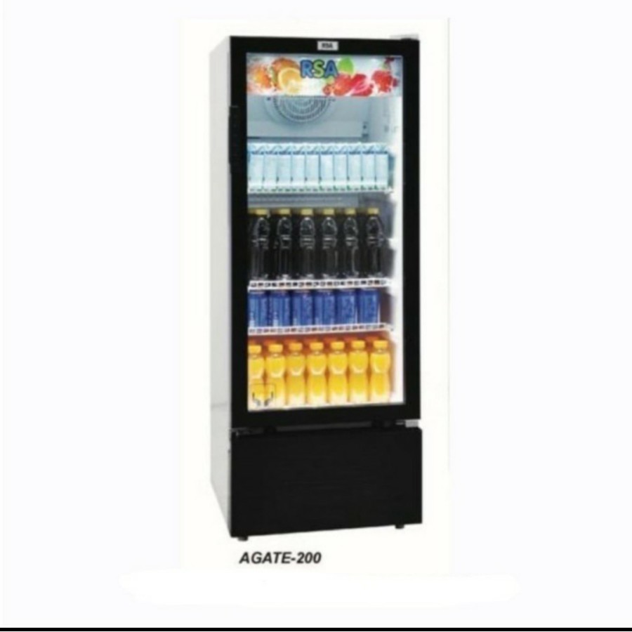RSA AGATE-200 SHOWCASE 3RAK 192LITER - BERGARANSI RESMI
