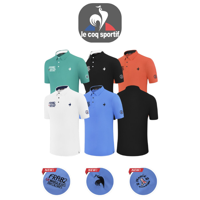Baju Golf Pria Atasan Polo Shirt Polyester FRANCE82 LCS