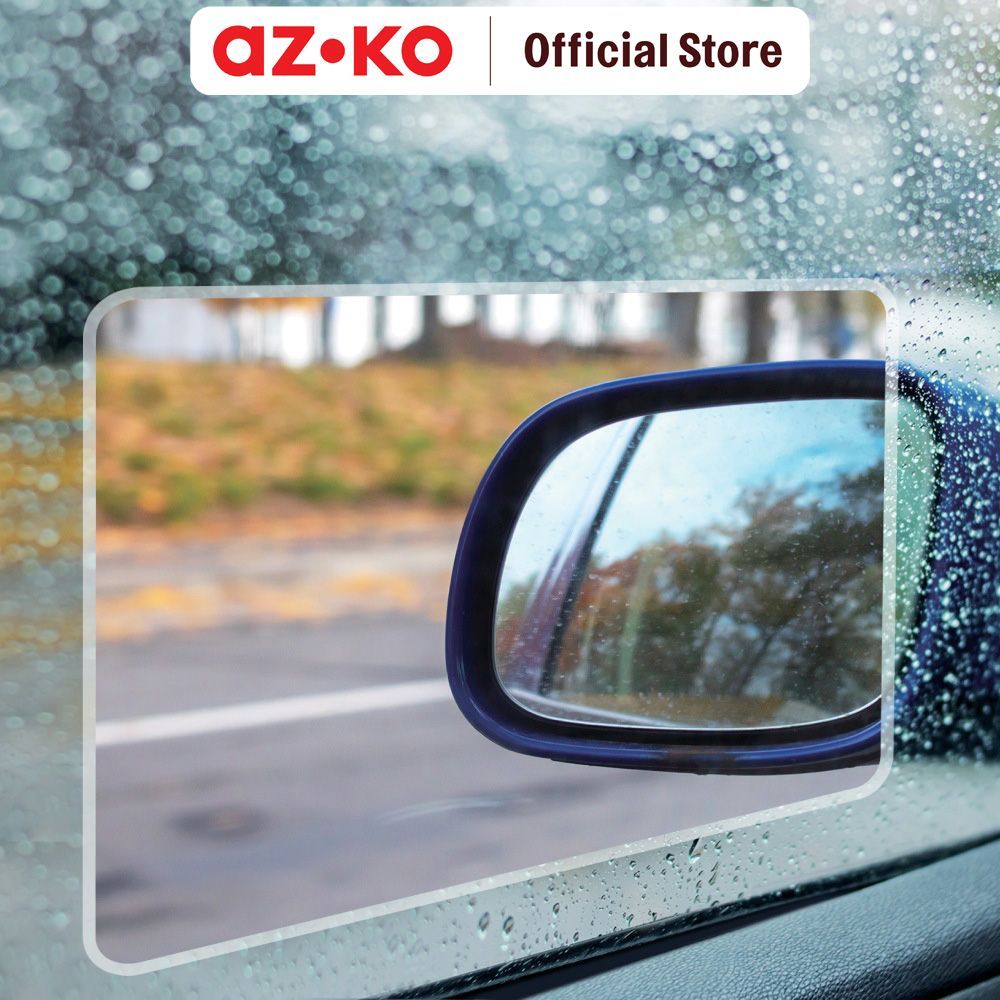 AZKO Otto Klasse 150x200 Mm Film Pelindung Kaca Mobil Dari Hujan Rain Proof Film Proteksi Kaca Mobil