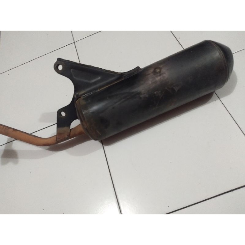 Knalpot original copotan standar honda beat karbu