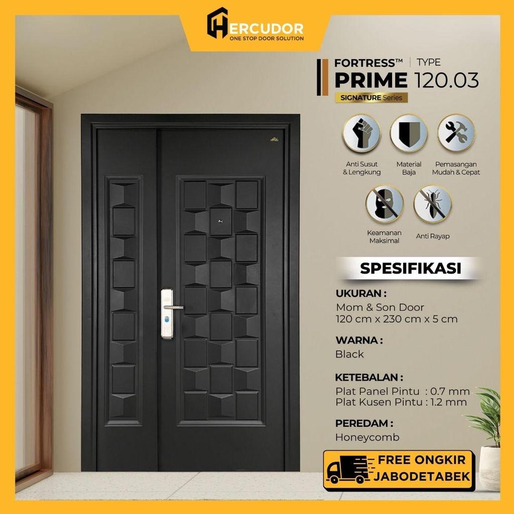 FORTRESS PRIME MS - Pintu Utama Baja Premium Fortress - PRIME Mother and Son 120