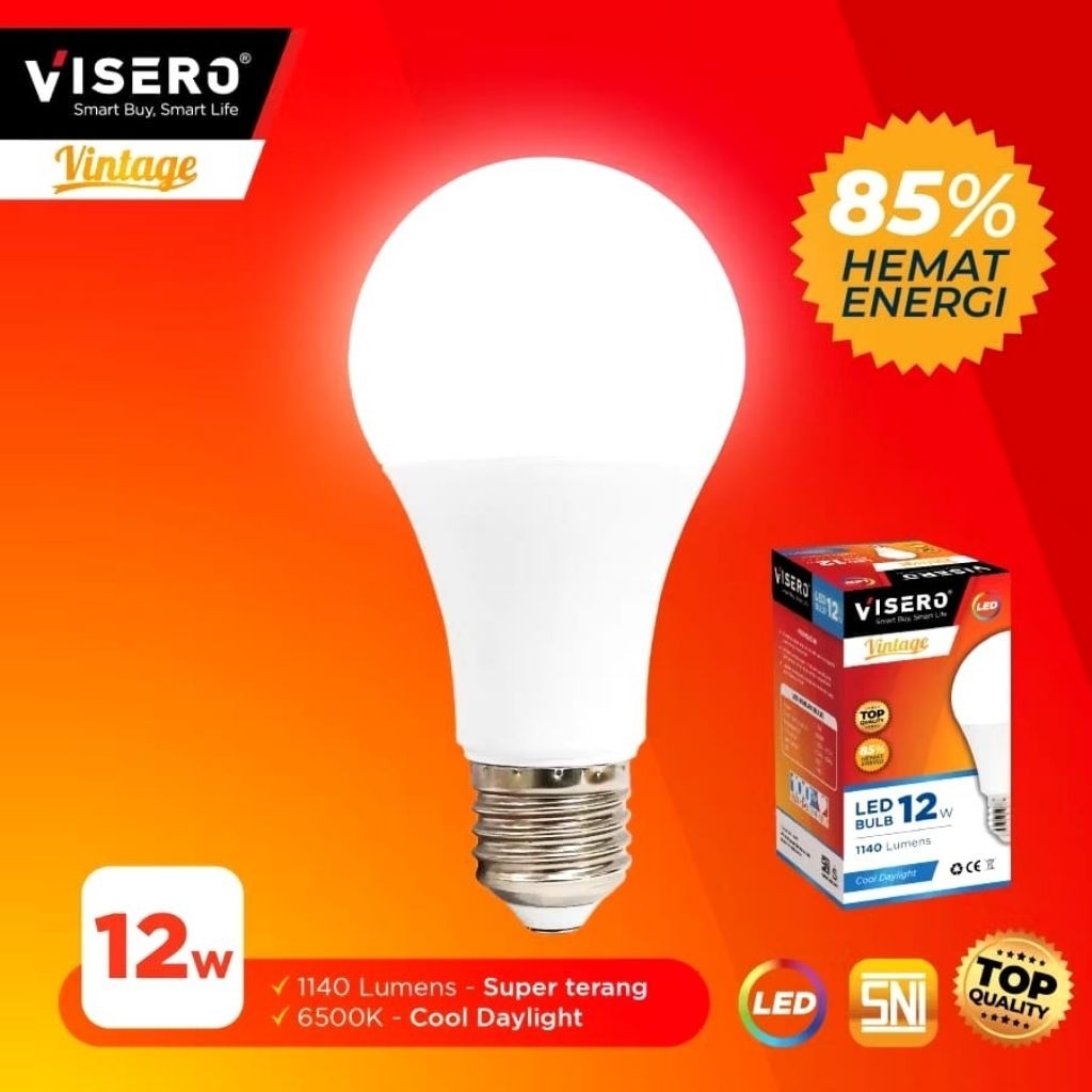 Led Bulb Visero Vintage 12 Watt