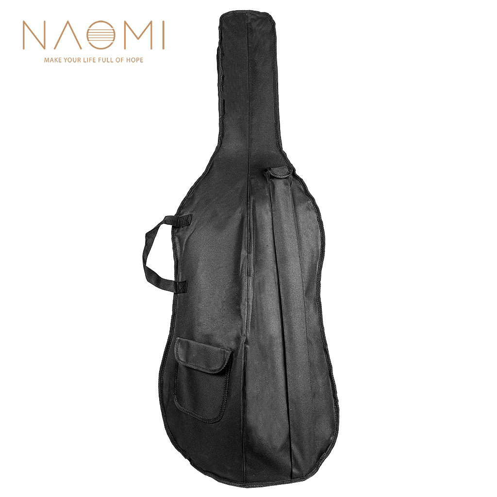 NAOMI Portable 18 14 12 34 44 Cello Soft Bag Case Full Size Cello Gig Bag Durable Cello Bag